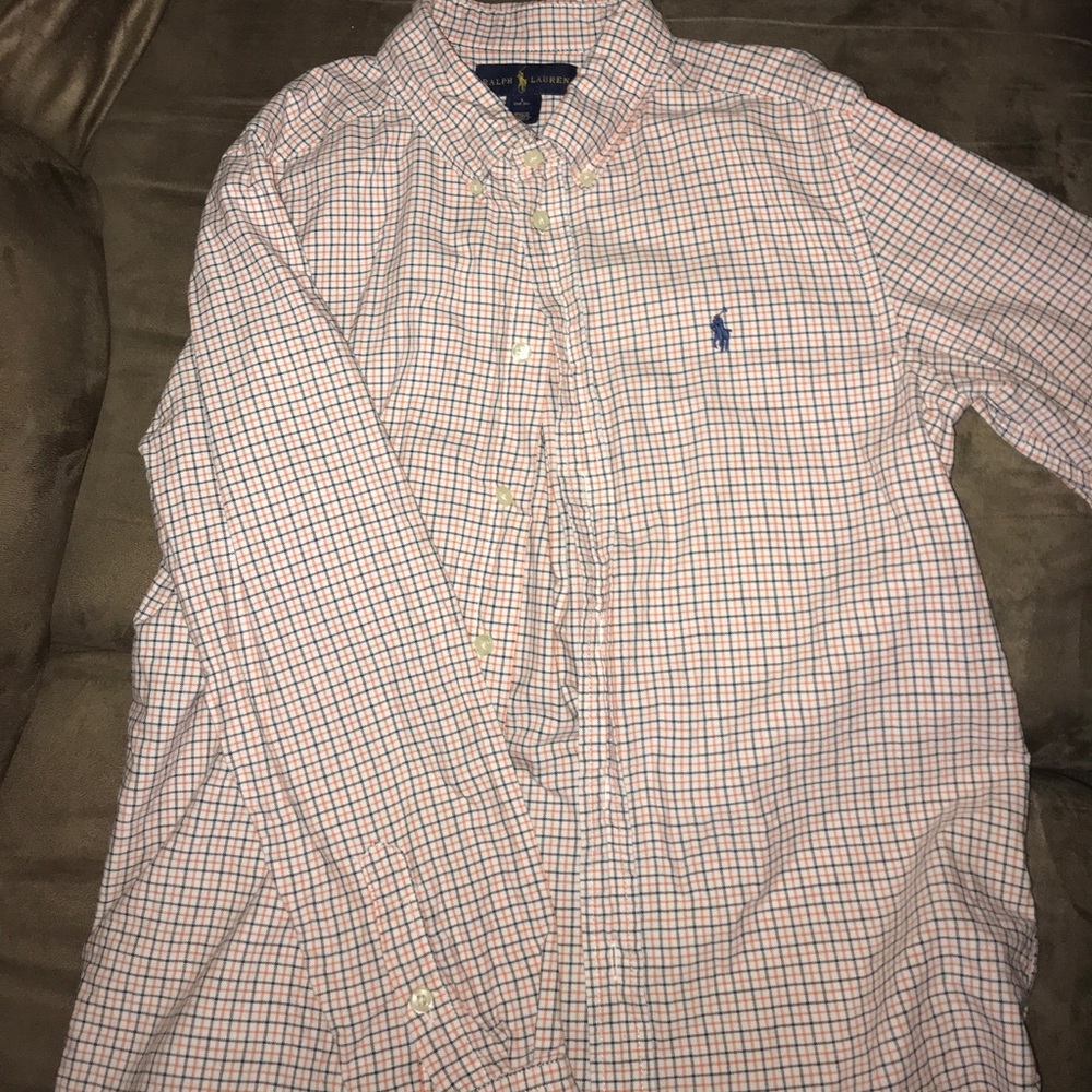 Ralph Lauren Long sleeve boys collared shirt